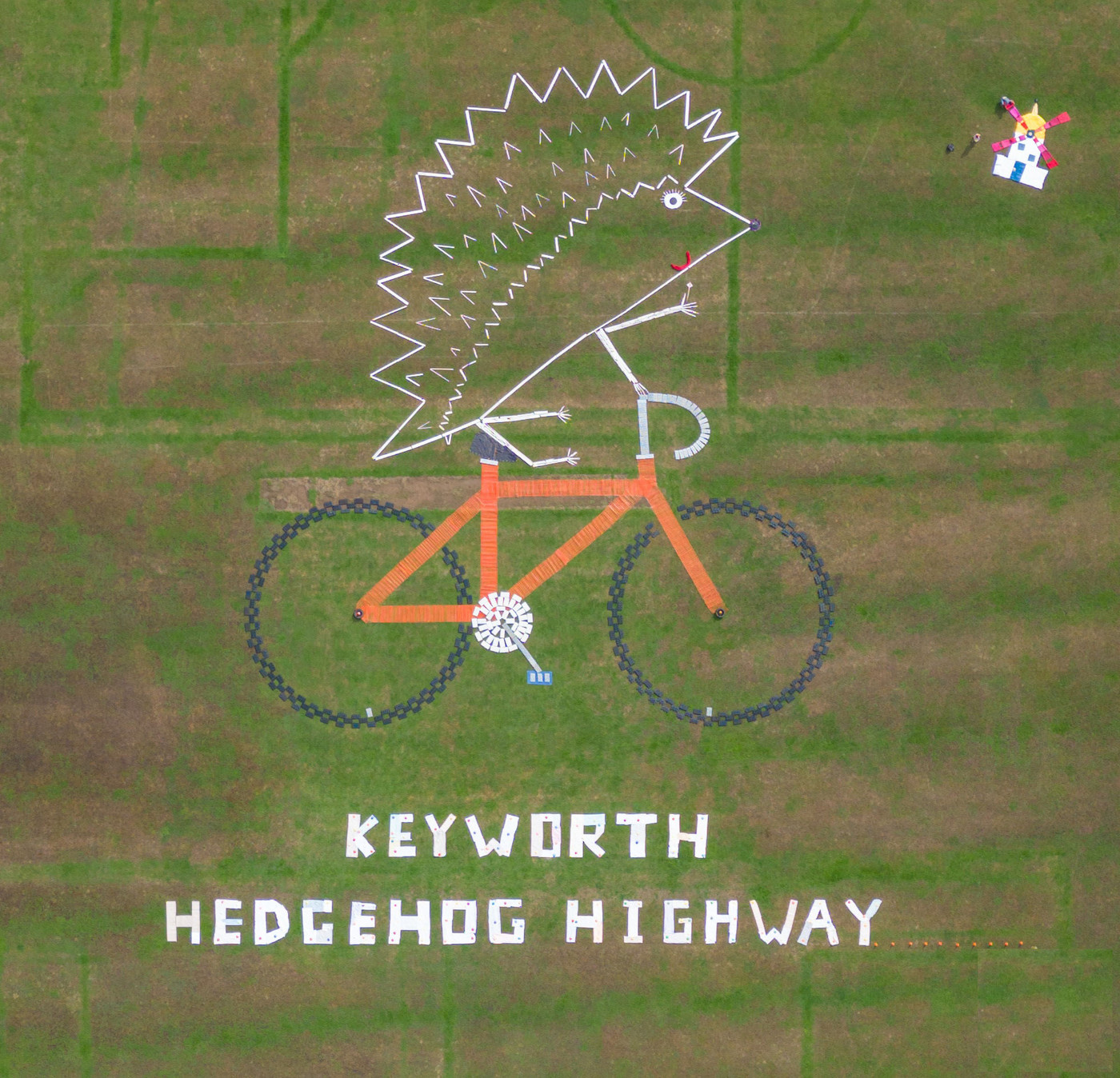 ToB Land Art   Keyworth Hedgehog Highway   2022 winner