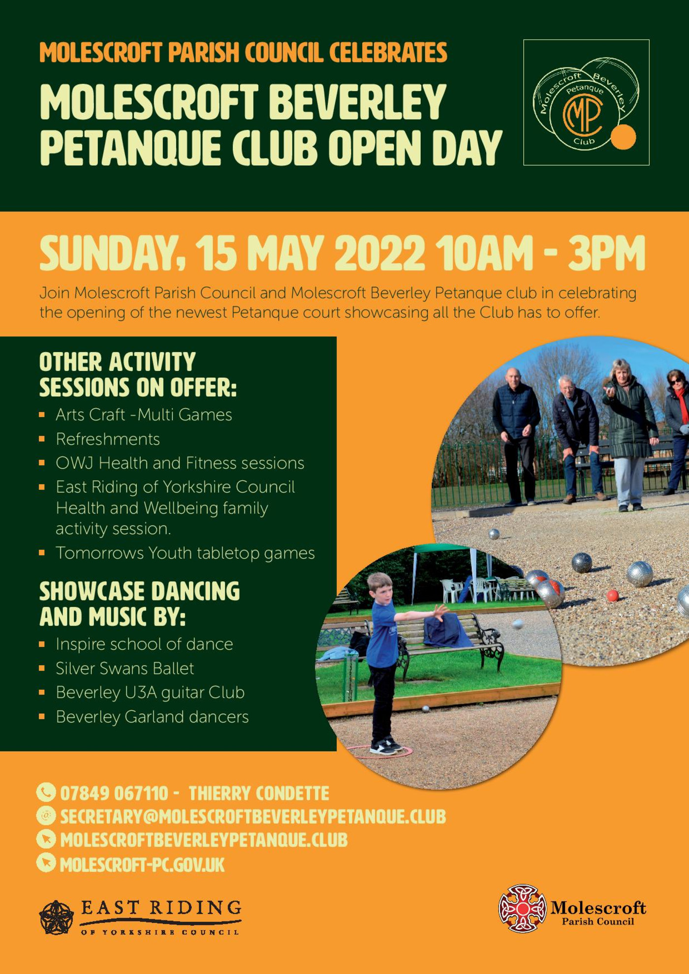 Petanque Community Event poster page 001